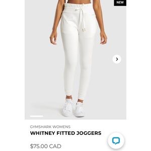 WS X GS JOGGERS UNBLEACHED